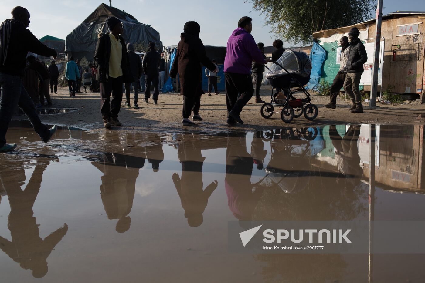 Update on refugee camp in Calais, France