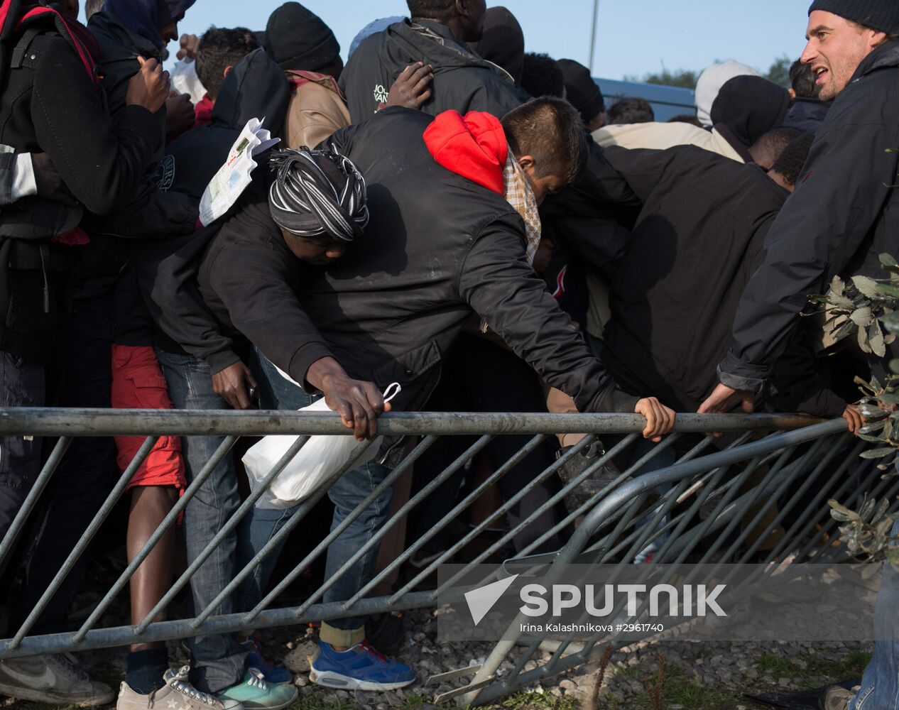 Update on refugee camp in Calais, France