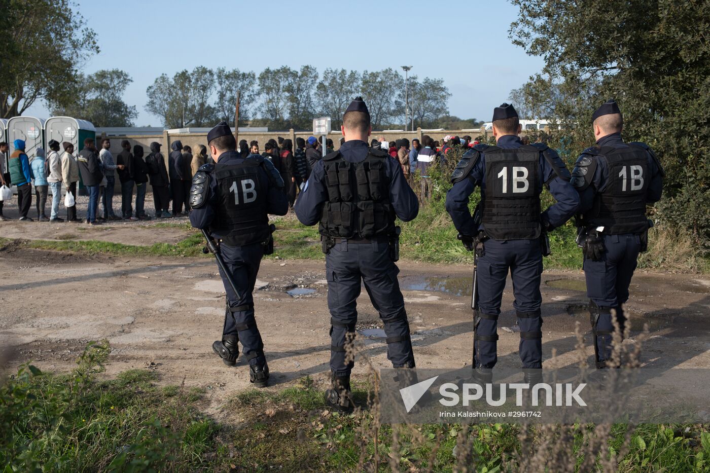 Update on refugee camp in Calais, France