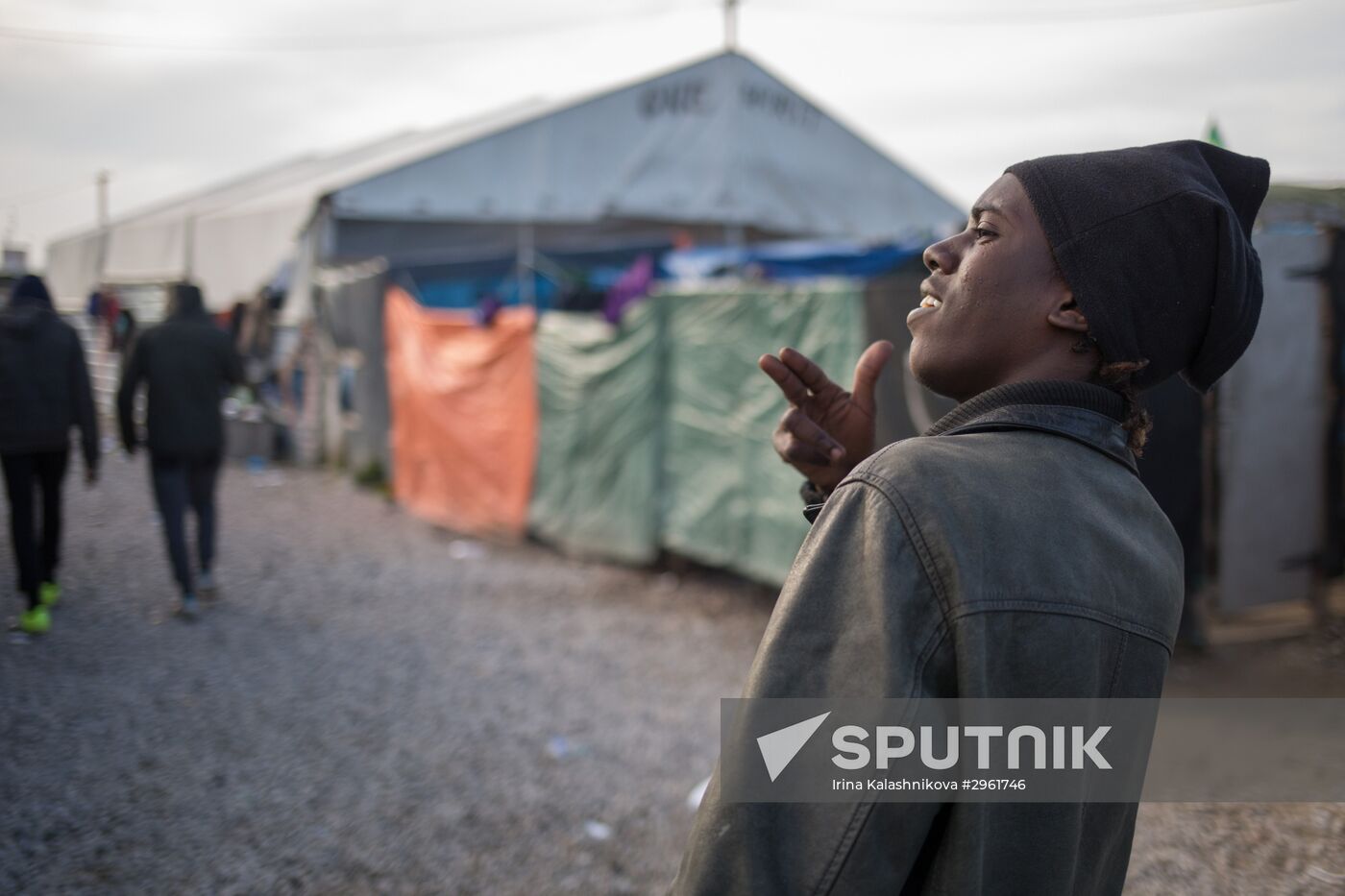 Update on refugee camp in Calais, France