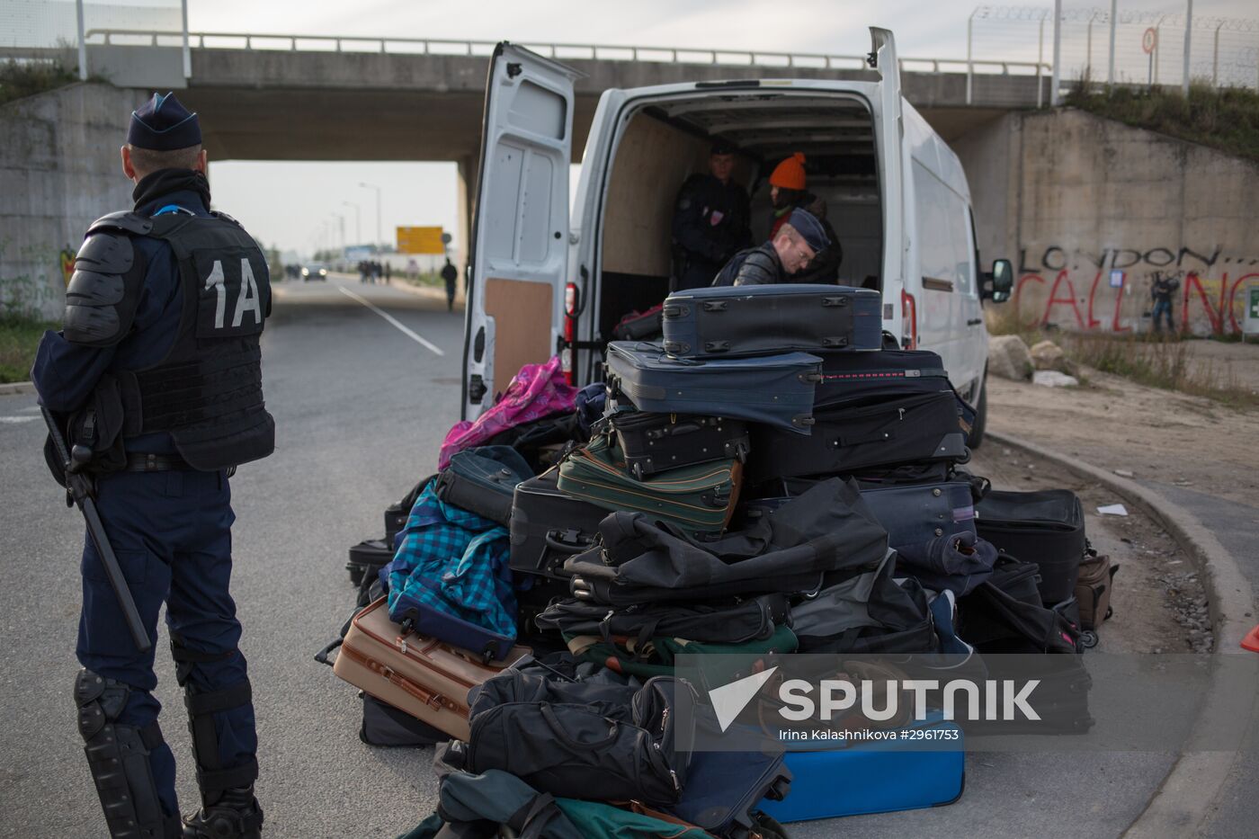 Update on refugee camp in Calais, France