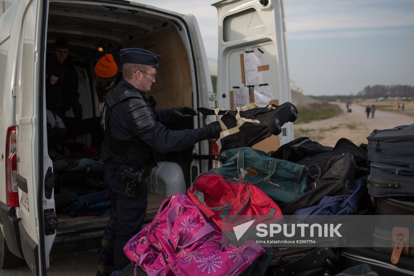 Update on refugee camp in Calais, France