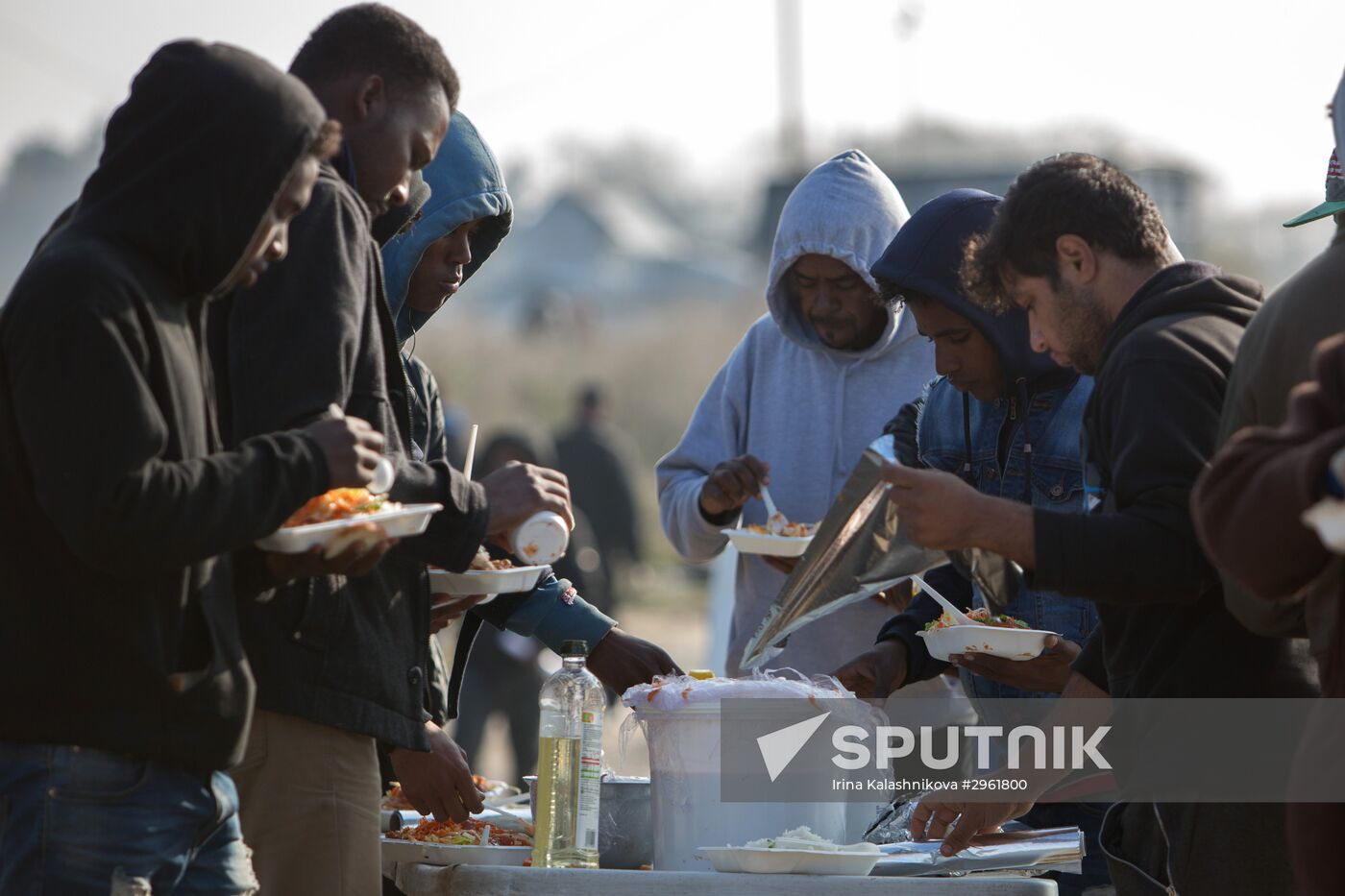 Update on refugee camp in Calais, France