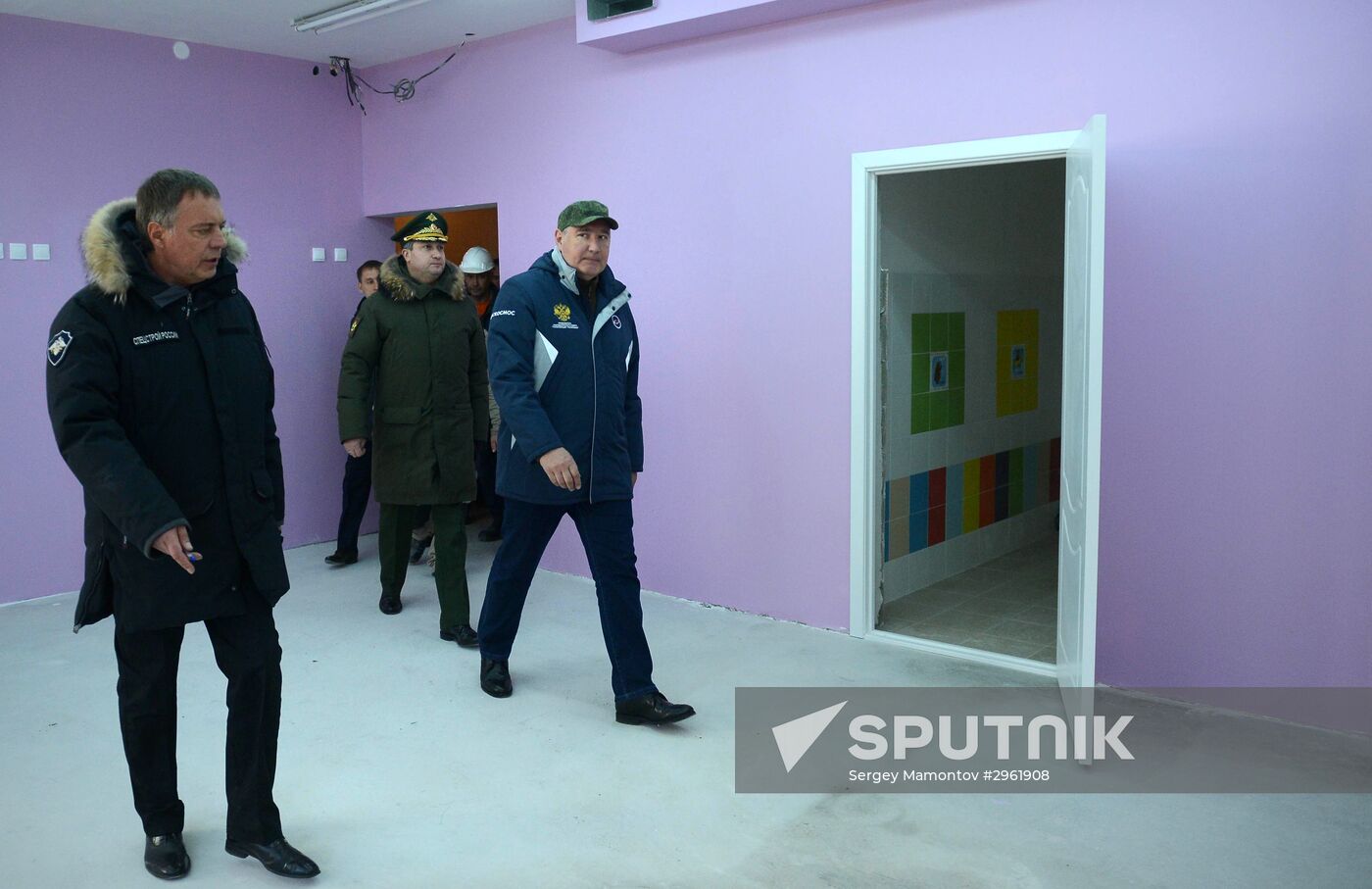 Vice-Prime Minister Dmitry Rogozin visits Vostochny space center