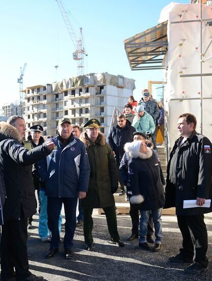 Vice-Prime Minister Dmitry Rogozin visits Vostochny space center