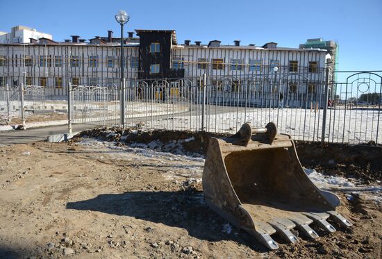 Vice-Prime Minister Dmitry Rogozin visits Vostochny space center