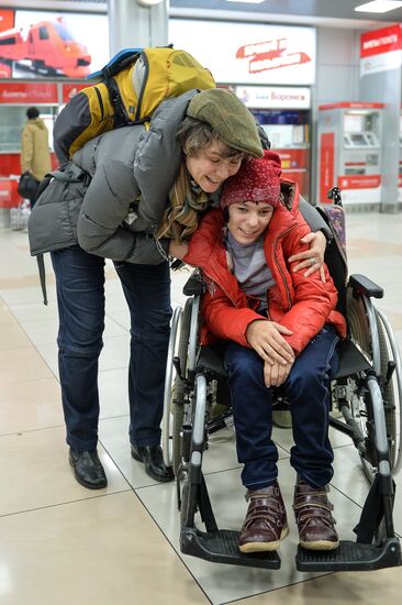 Train of Hope adoption program in Chelyabinsk Region
