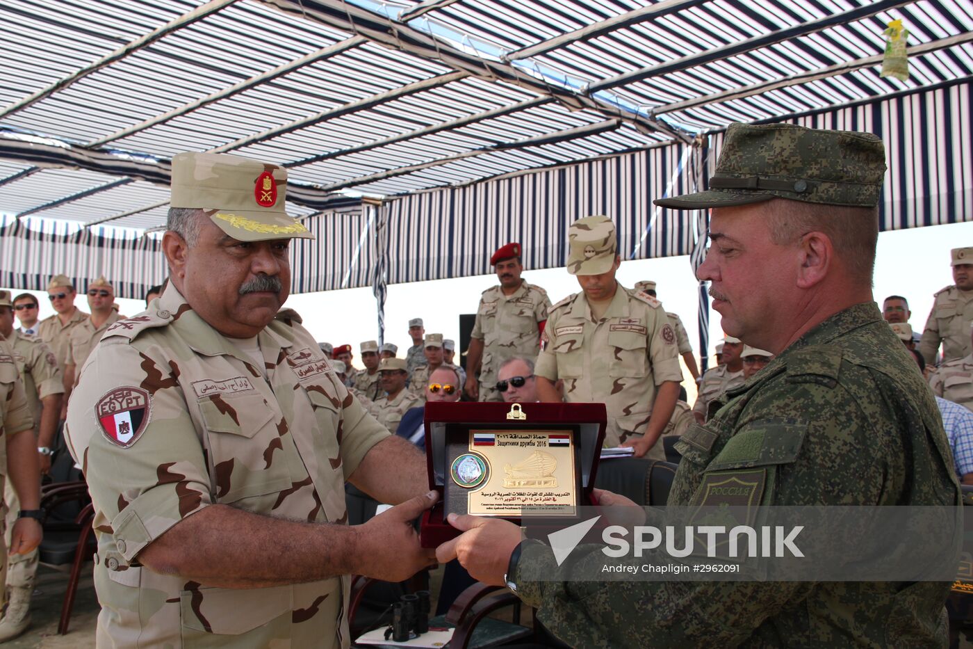 Russia, Egypt hold joint counter-terrorism exercise Defenders of Friendship 2016