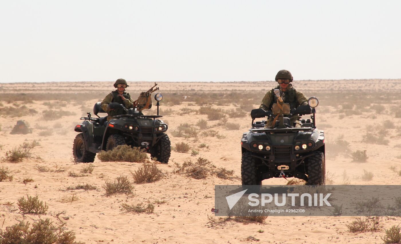 Russia, Egypt hold joint counter-terrorism exercise Defenders of Friendship 2016