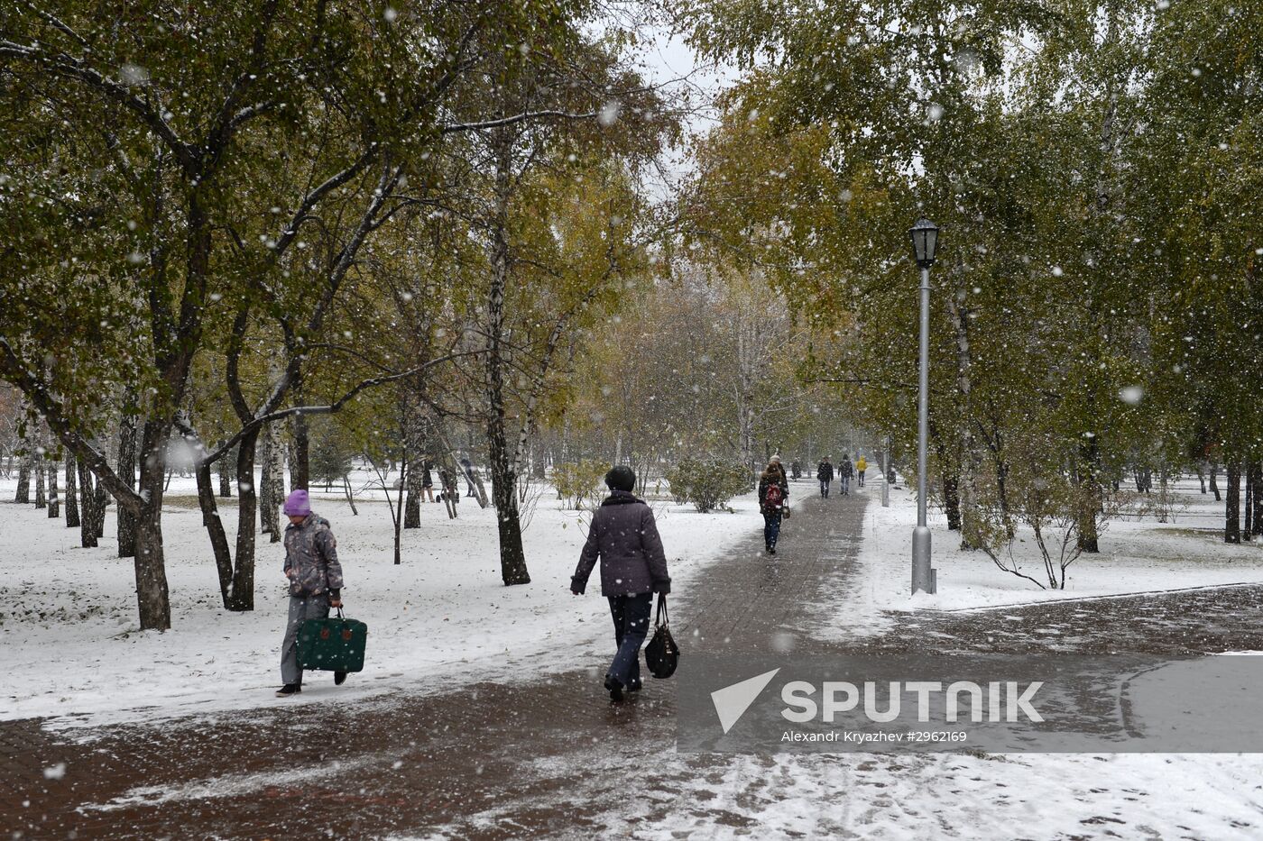 Winter in Novosibirsk