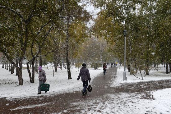 Winter in Novosibirsk