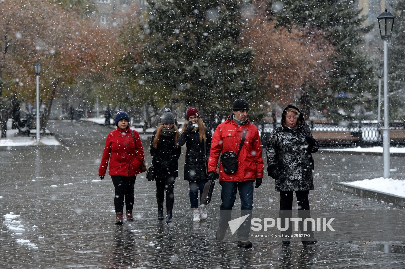 Winter in Novosibirsk