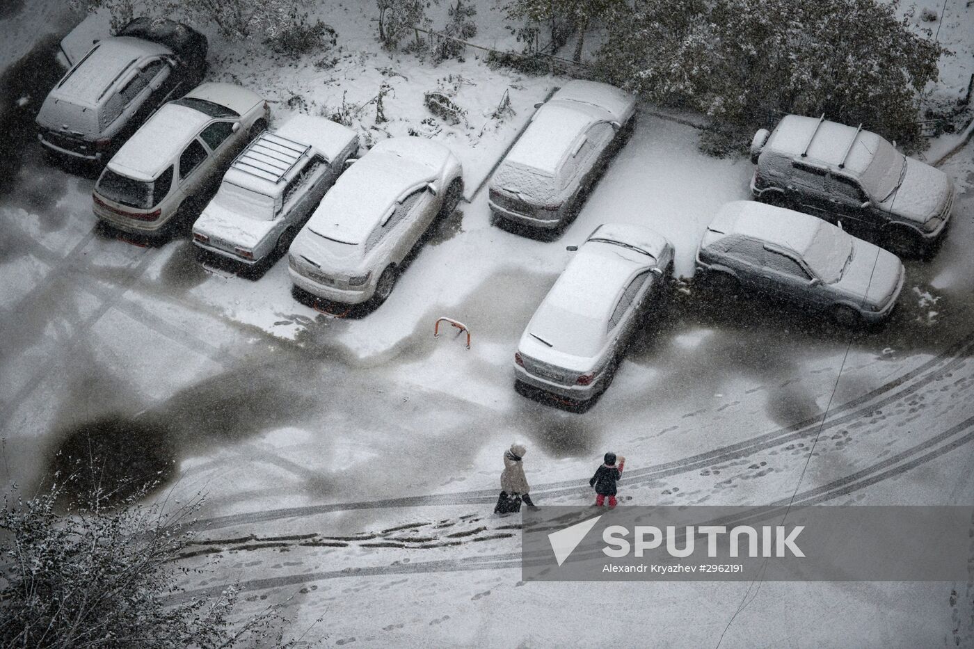 Winter in Novosibirsk