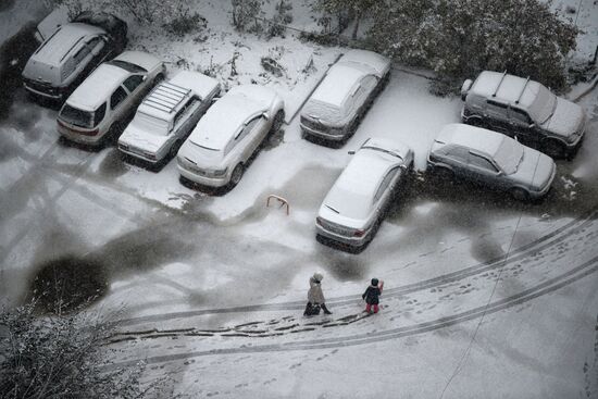 Winter in Novosibirsk
