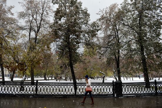 Winter in Novosibirsk