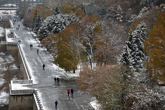Winter in Novosibirsk