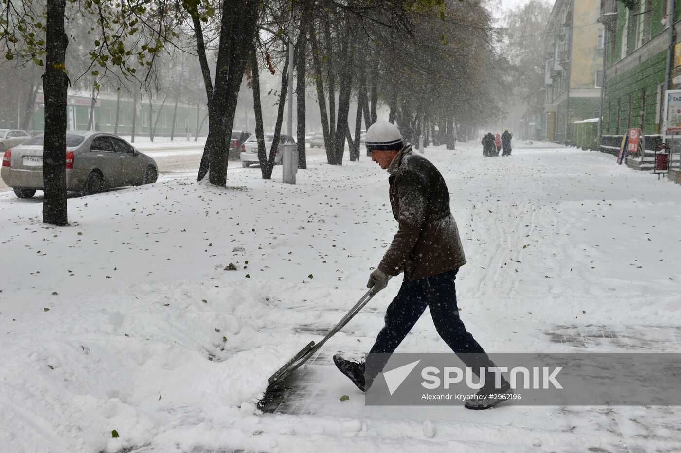 Winter in Novosibirsk