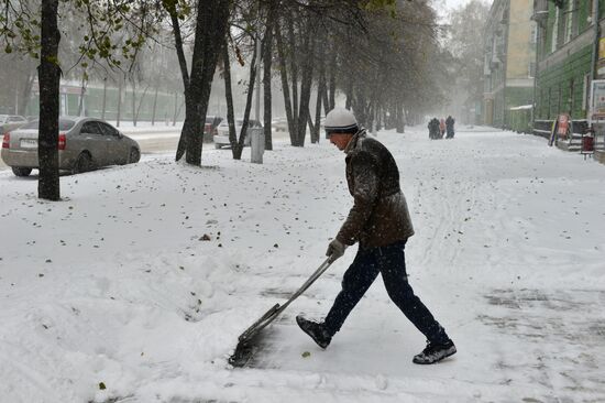 Winter in Novosibirsk