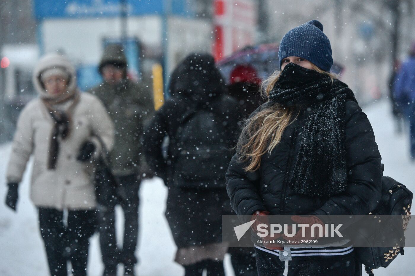 Winter in Novosibirsk