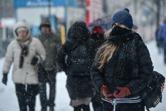 Winter in Novosibirsk