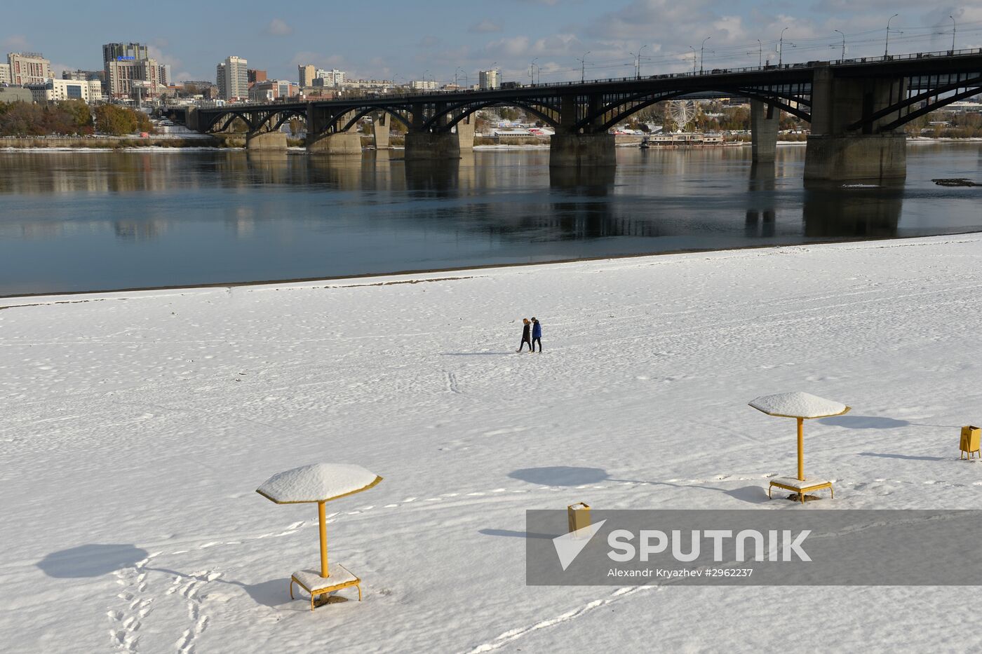 Winter in Novosibirsk