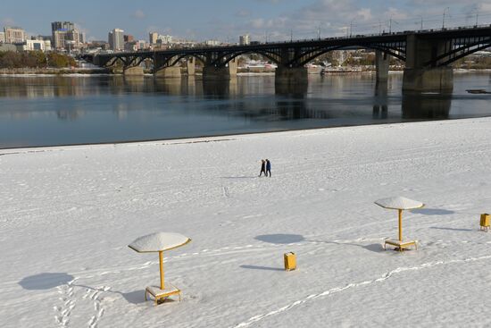 Winter in Novosibirsk