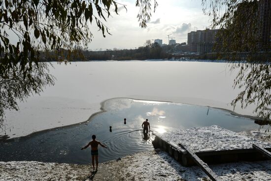 Winter in Novosibirsk