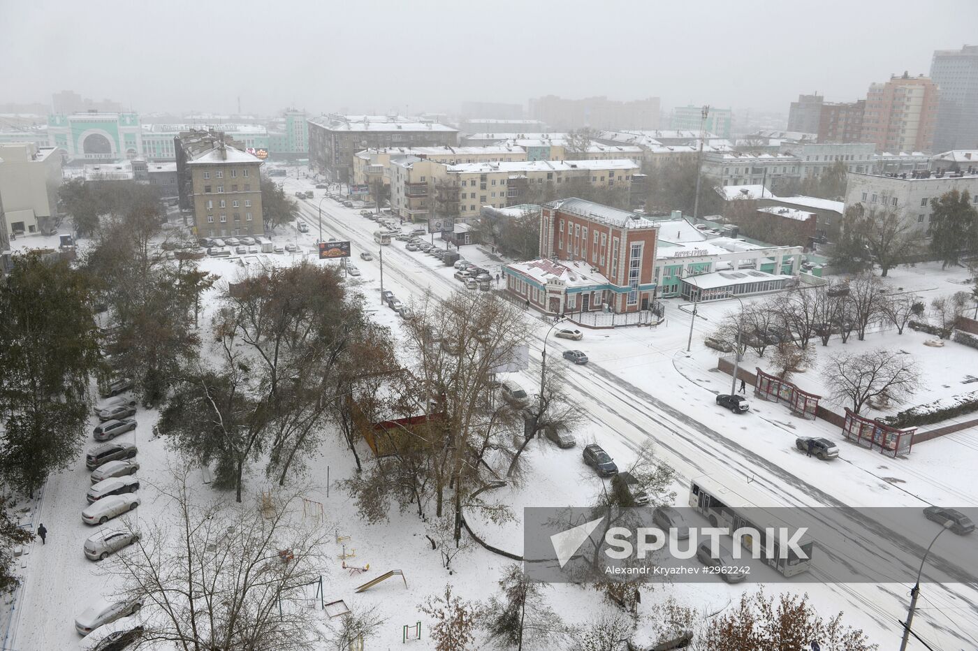 Winter in Novosibirsk