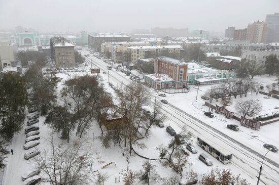 Winter in Novosibirsk