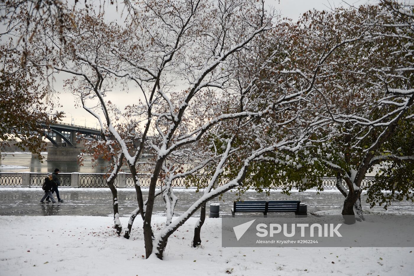 Winter in Novosibirsk