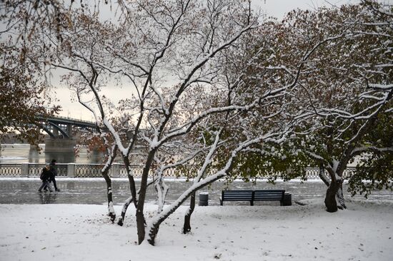 Winter in Novosibirsk