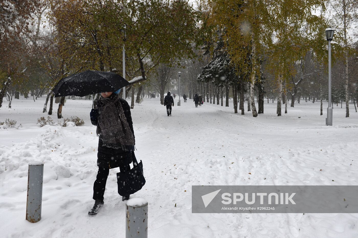 Winter in Novosibirsk