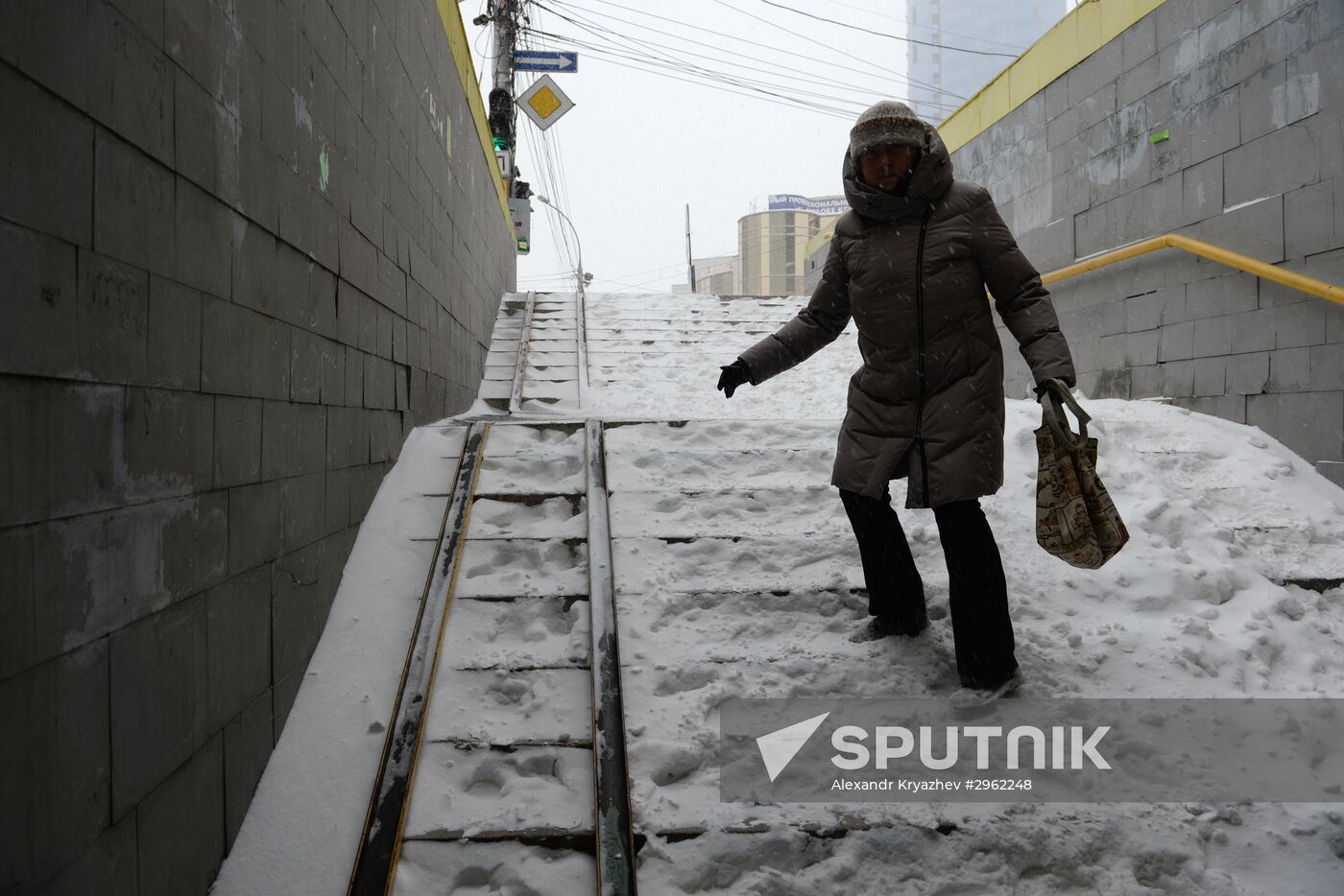 Winter in Novosibirsk