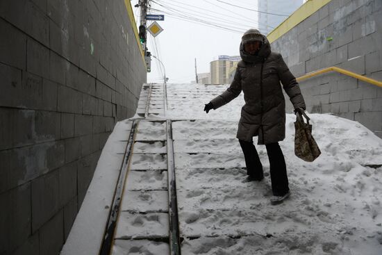 Winter in Novosibirsk