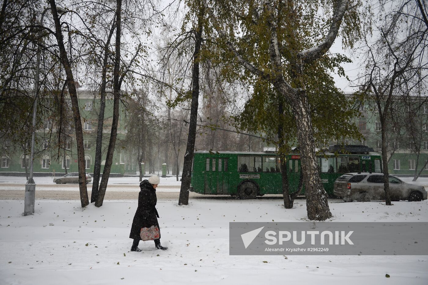 Winter in Novosibirsk