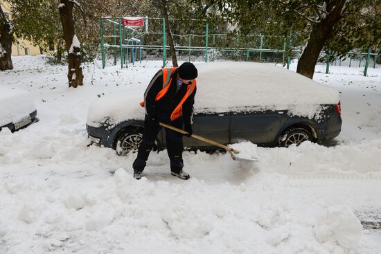 Winter in Novosibirsk