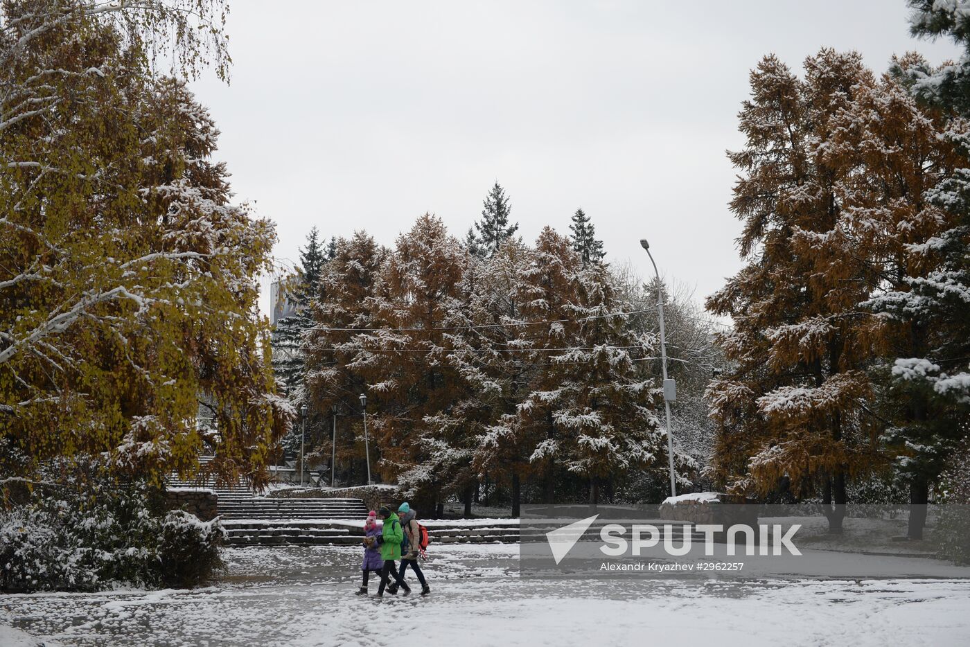 Winter in Novosibirsk