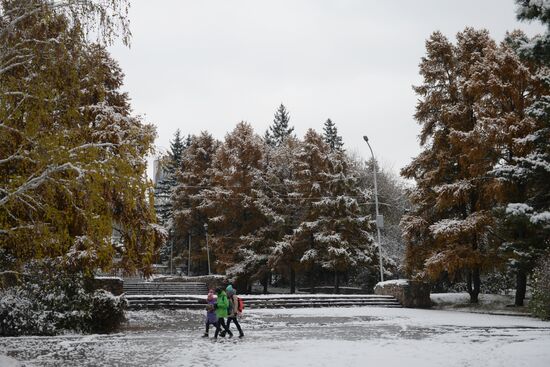Winter in Novosibirsk