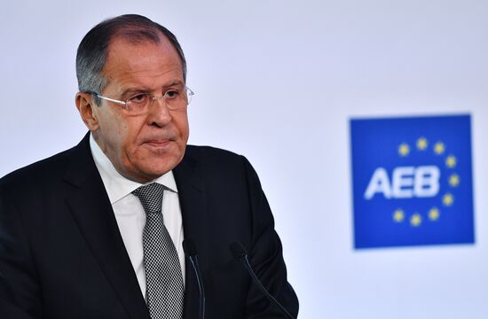 Sergey Lavrov meets with members of the Association of European Businesses