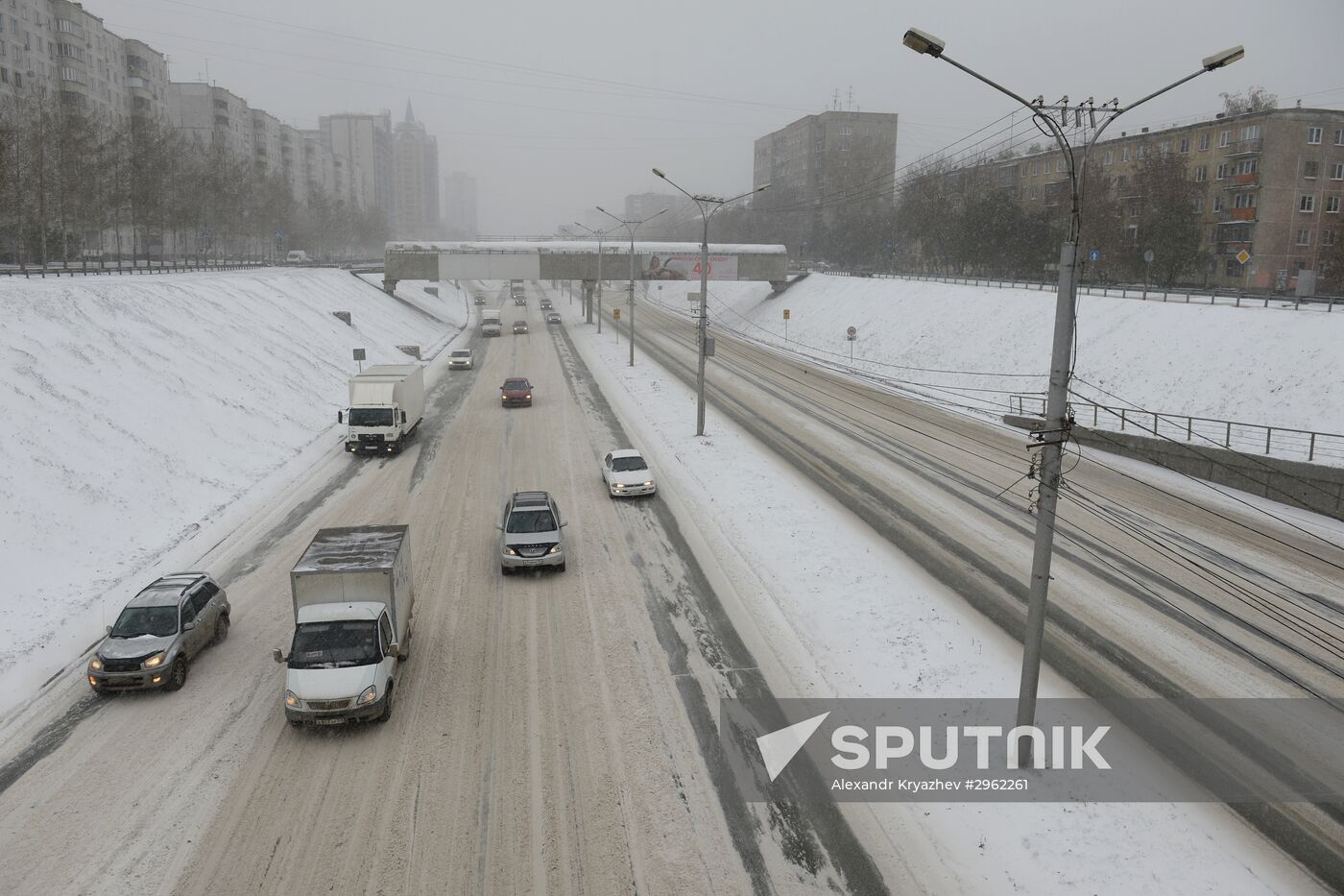 Winter in Novosibirsk