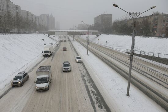 Winter in Novosibirsk