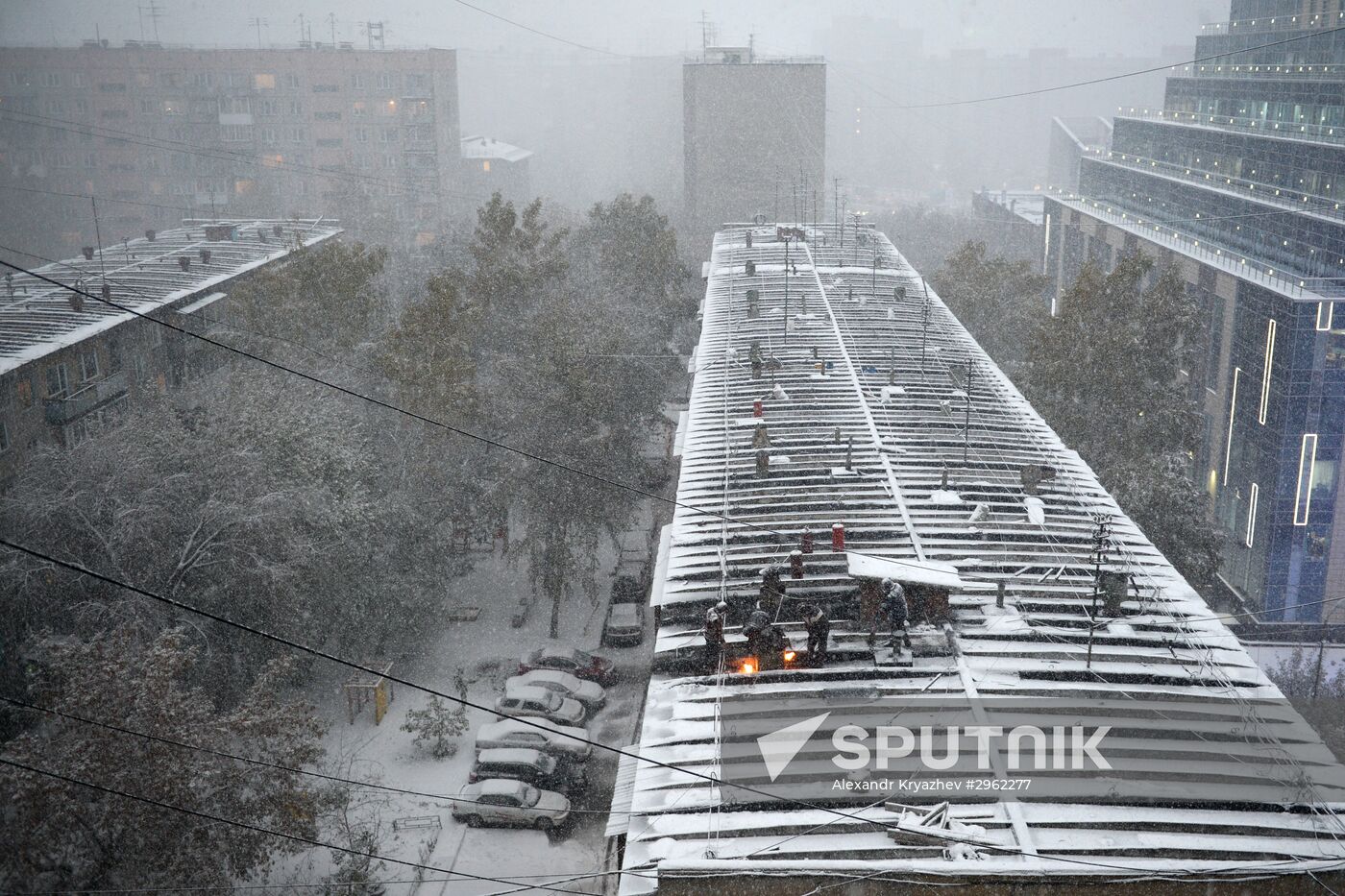Winter in Novosibirsk