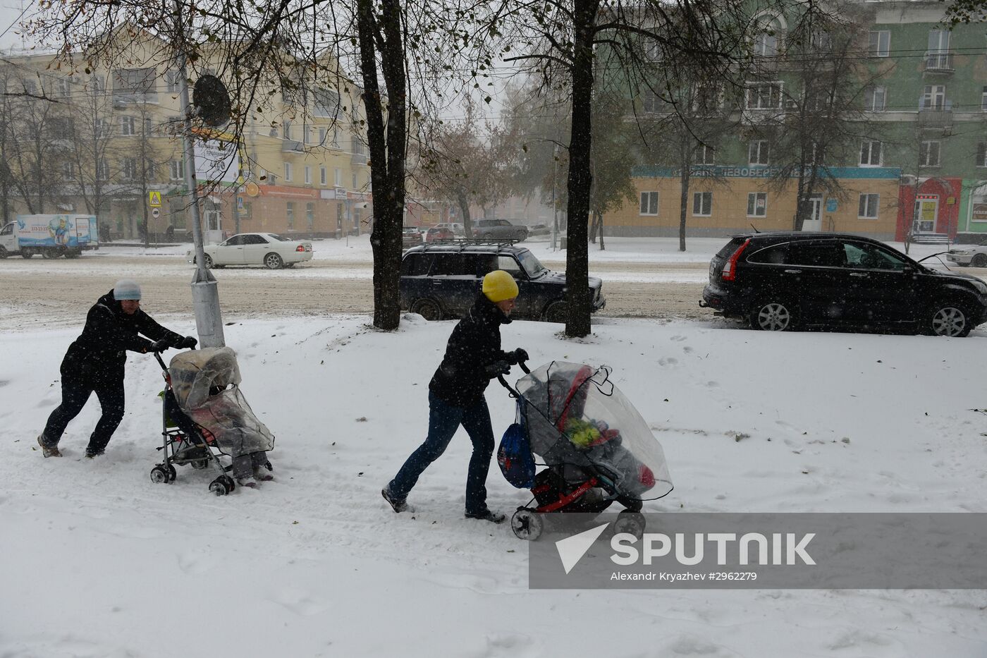Winter in Novosibirsk