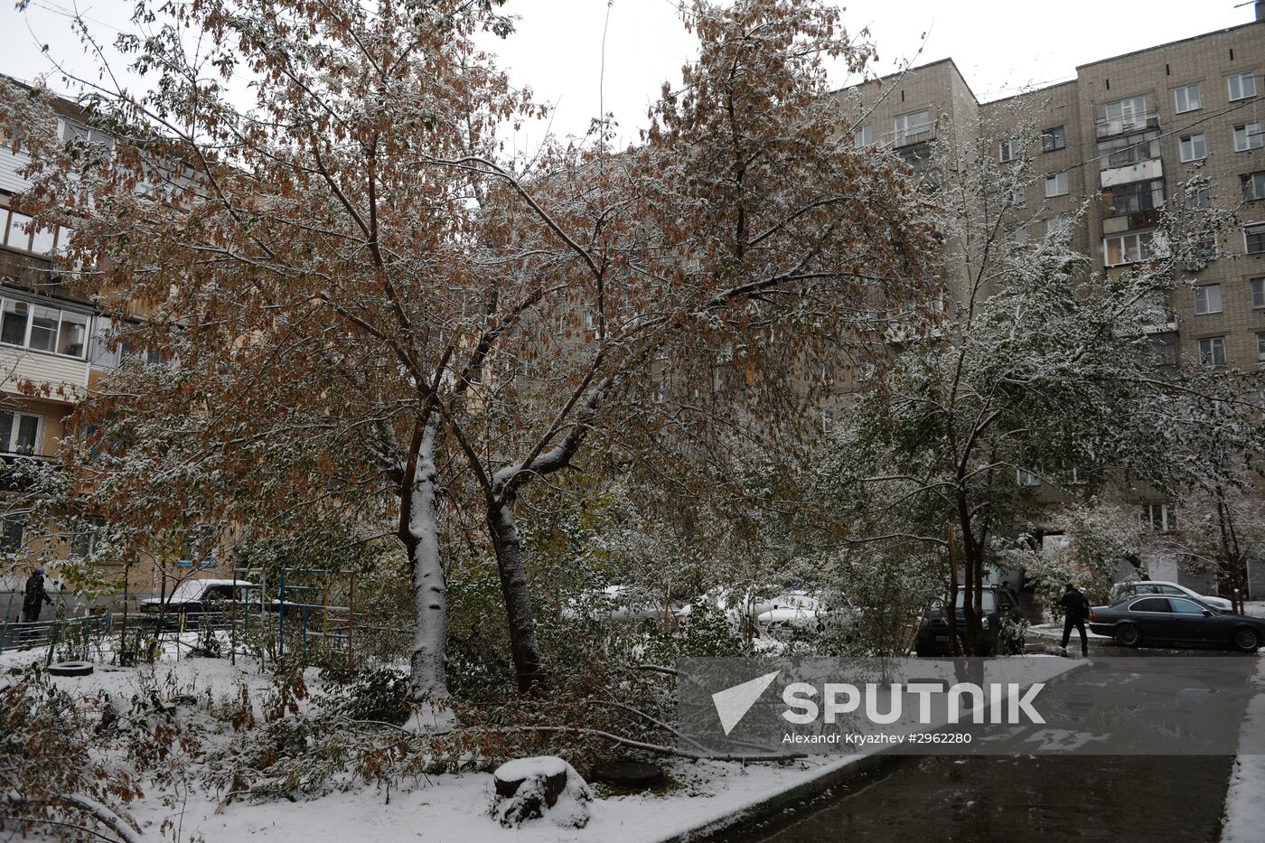 Winter in Novosibirsk