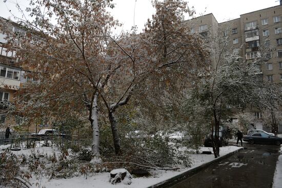 Winter in Novosibirsk