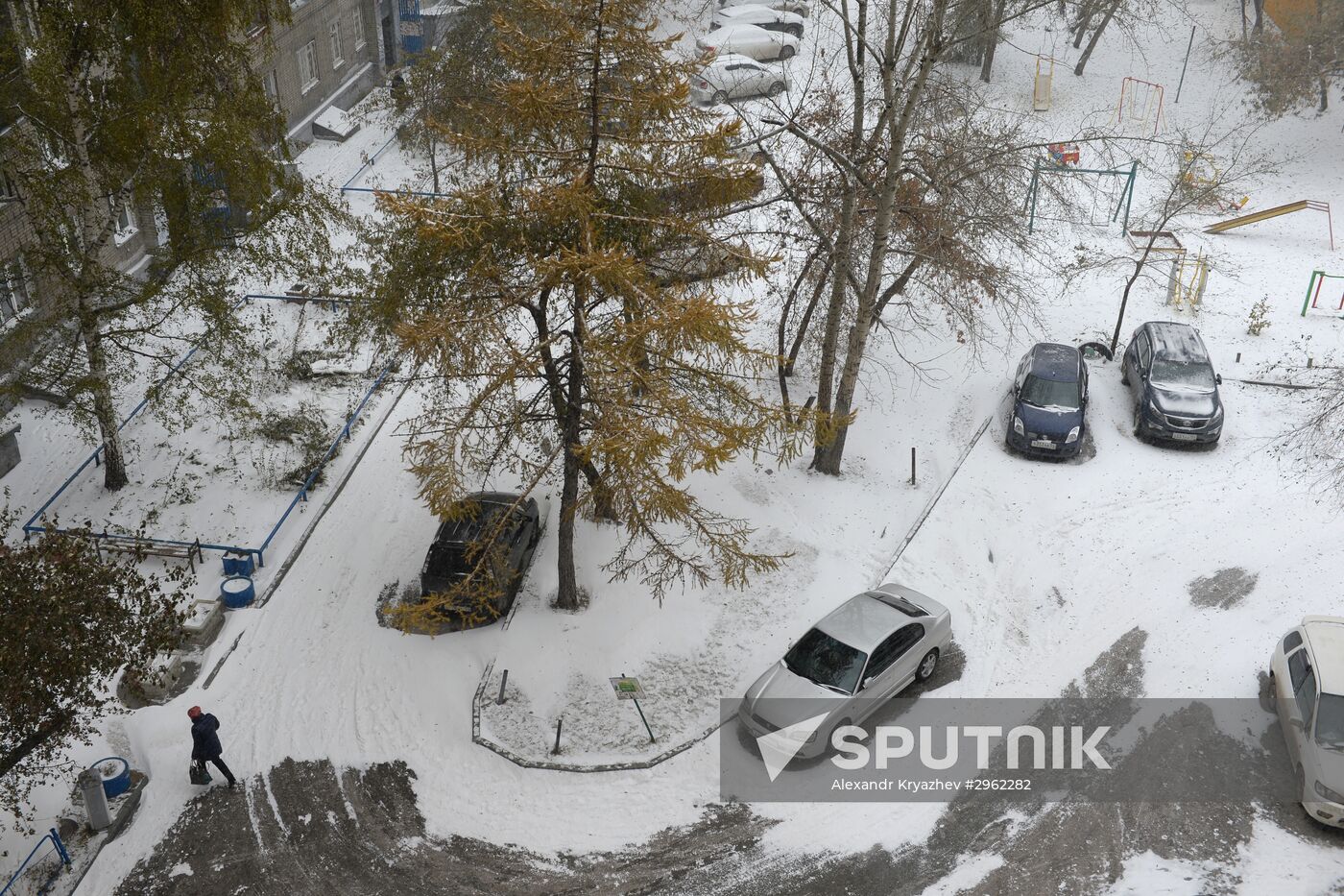 Winter in Novosibirsk