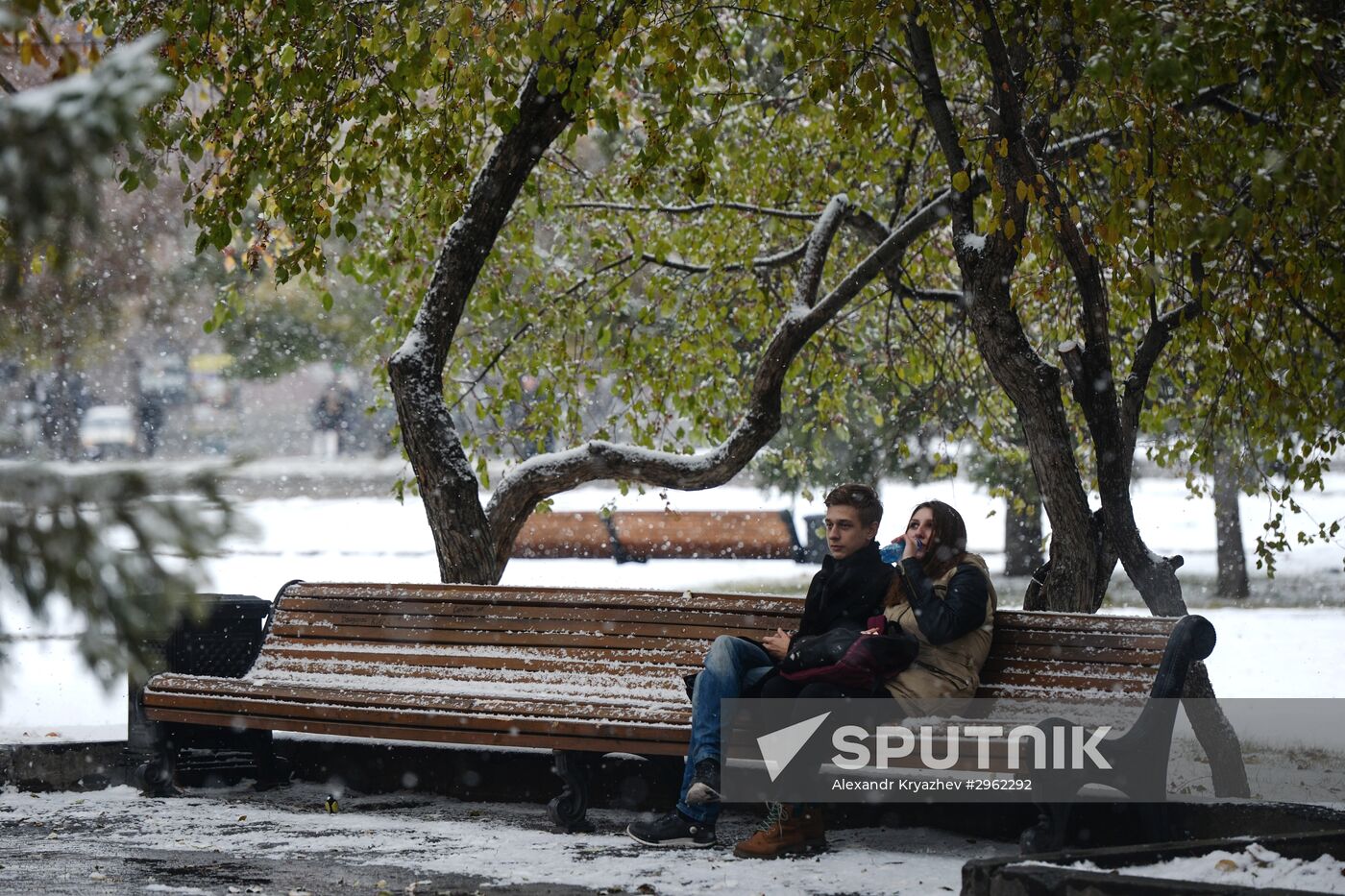 Winter in Novosibirsk