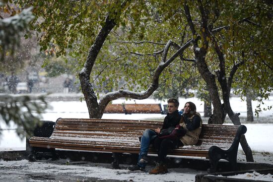 Winter in Novosibirsk