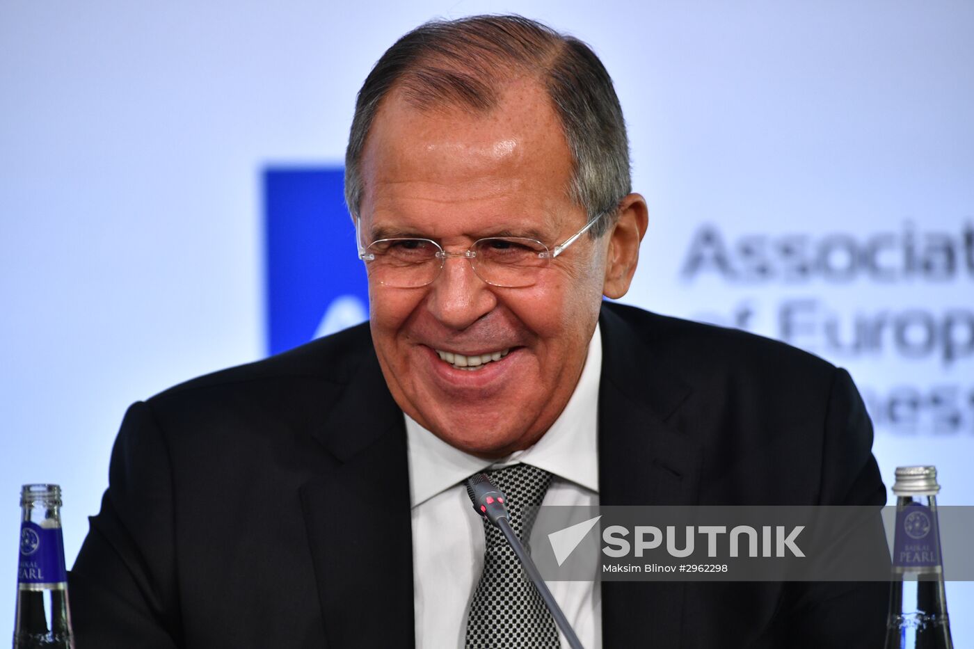 Sergey Lavrov meets with members of the Association of European Businesses