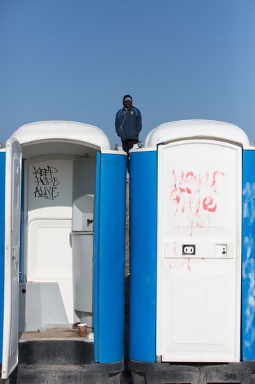 Update on refugee camp in Calais, France